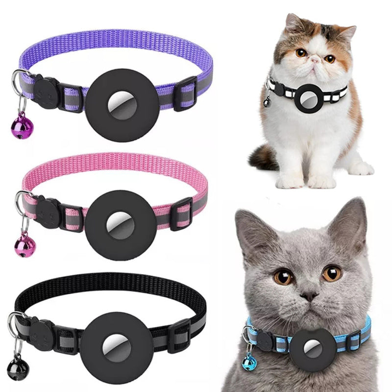 Reflective Waterproof AirTag Collar Holder For Cat Dog Kitten Puppy (Viral) — MEGA MARKET