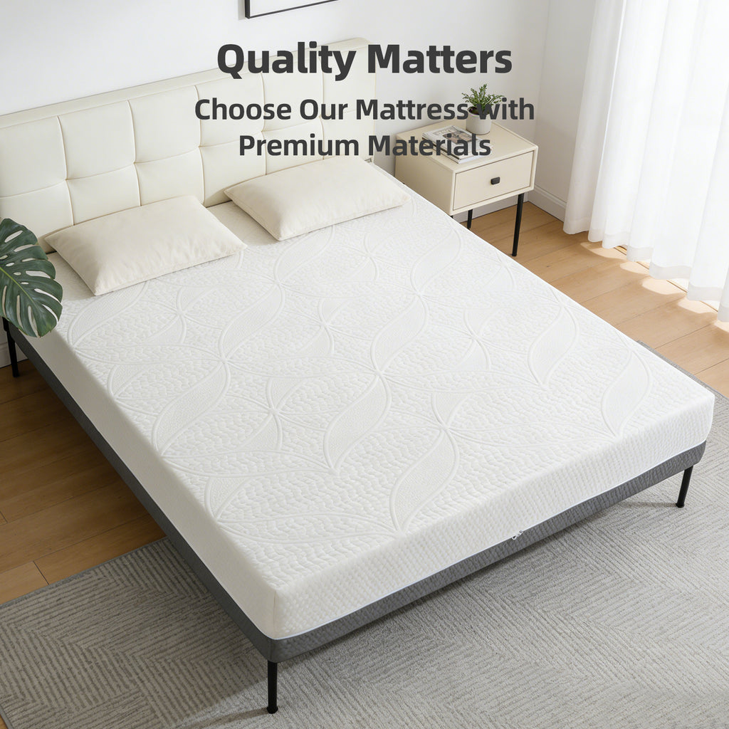 10-Inch Full Mattress  Made In Japan Gel-Perforated   Perforated Layers, 7-Zone 