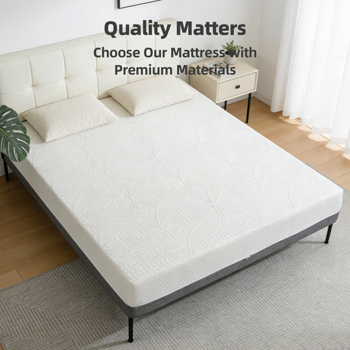 10-Inch Full Mattress  Made In Japan Gel-Perforated   Perforated Layers, 7-Zone 