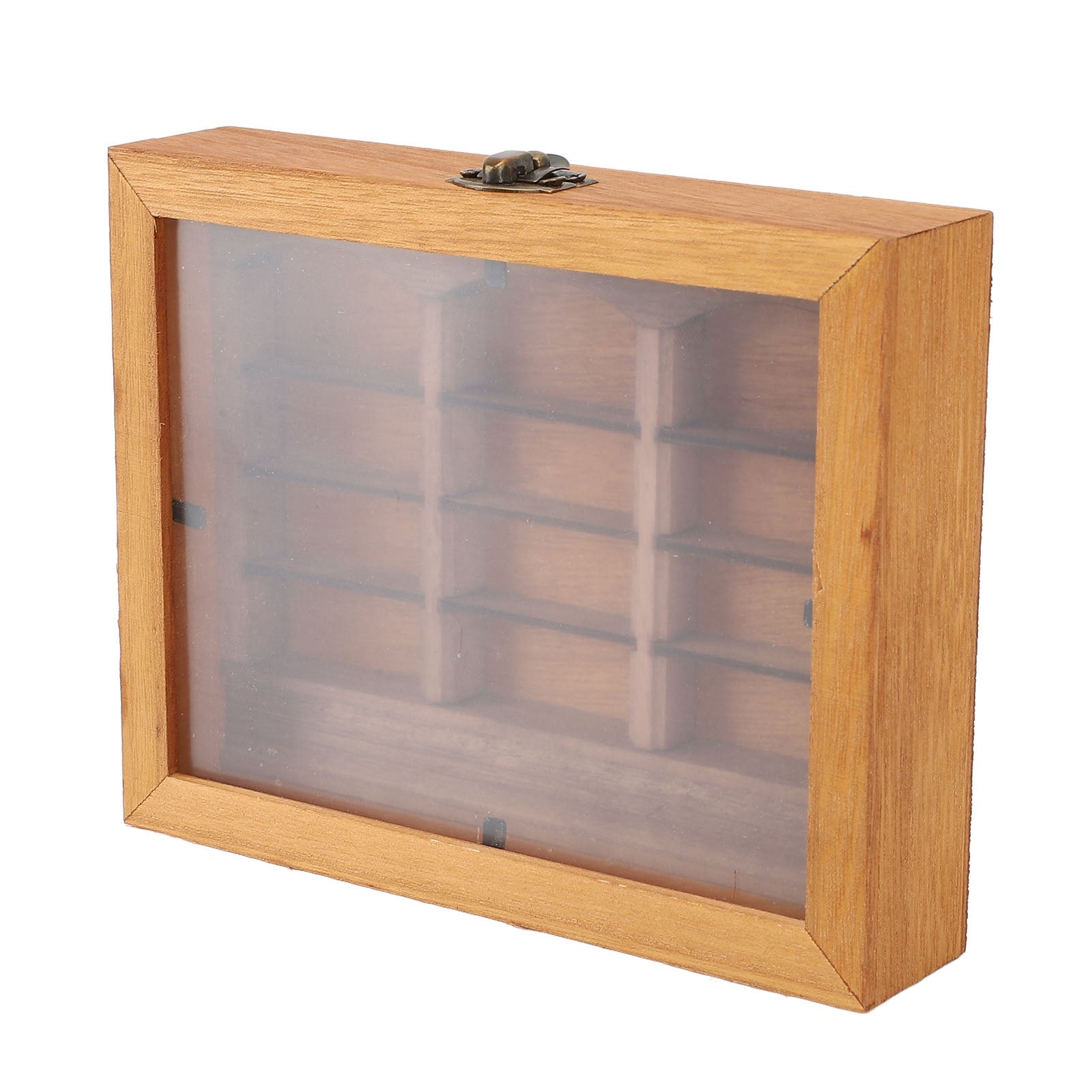 Miniature Book Boxes Display Case Cabinet Anxiety Relief Books Shaking Bookshelf