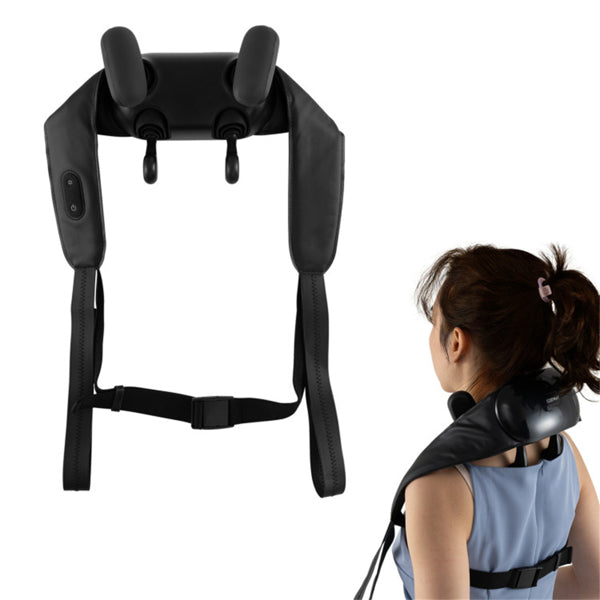 Neck Shoulder Massager - 4D Deep Tissue Kneading, 2 Modes & 2-Level Heat , Hands