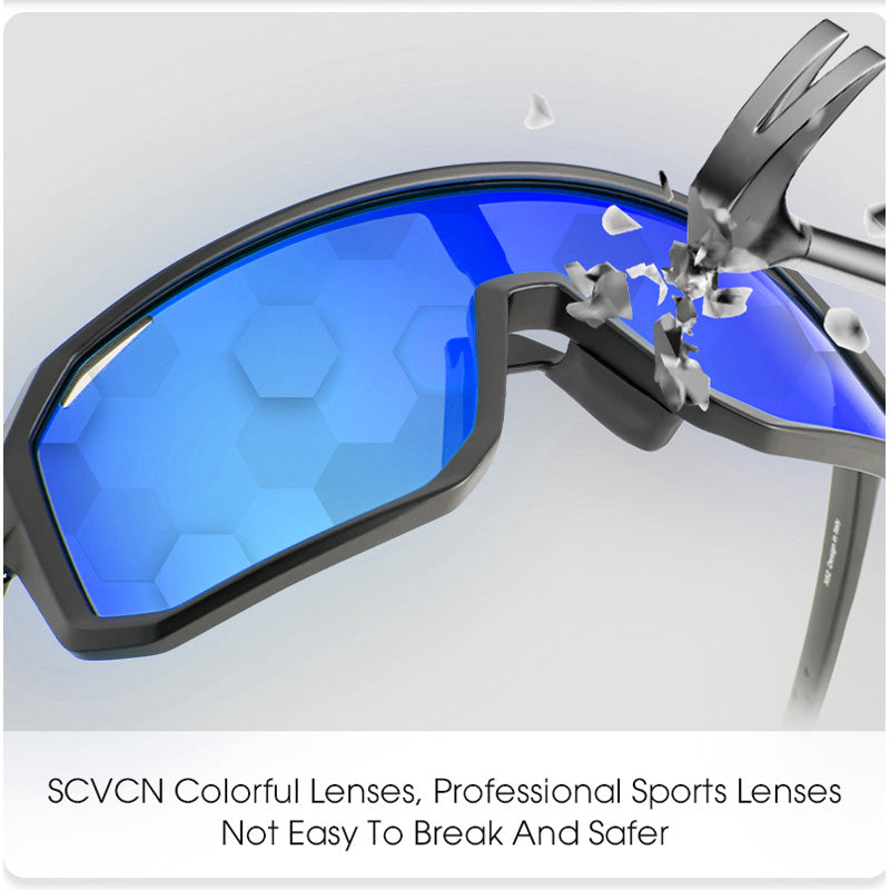 Cycling Glasses, Sports Sunglasses, Outdoor Men's And Women's Running, Mountain 