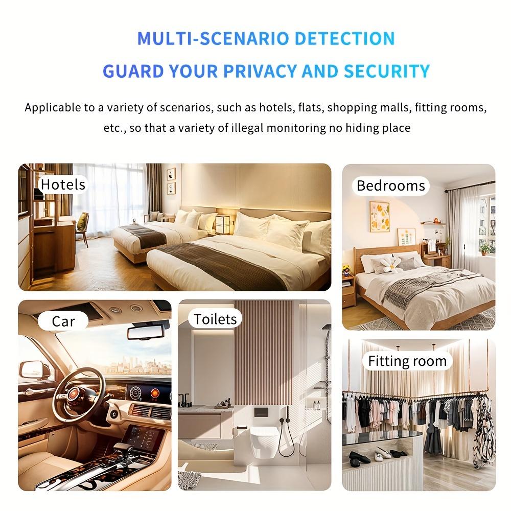 Rechargeable USB-powered Infrared Camera Detector, Portable Anti-spy Surveillanc
