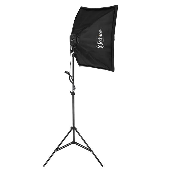 45W White Umbrellas Silver Black Umbrellas Soft Light Box Background Stand Light
