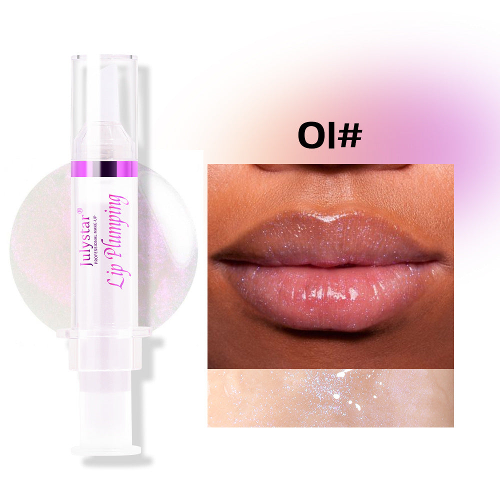 Lip Plumping Booster, Spicy Lip Plumping Oil, Ultra Hydrating Glossy Lip Plumper
