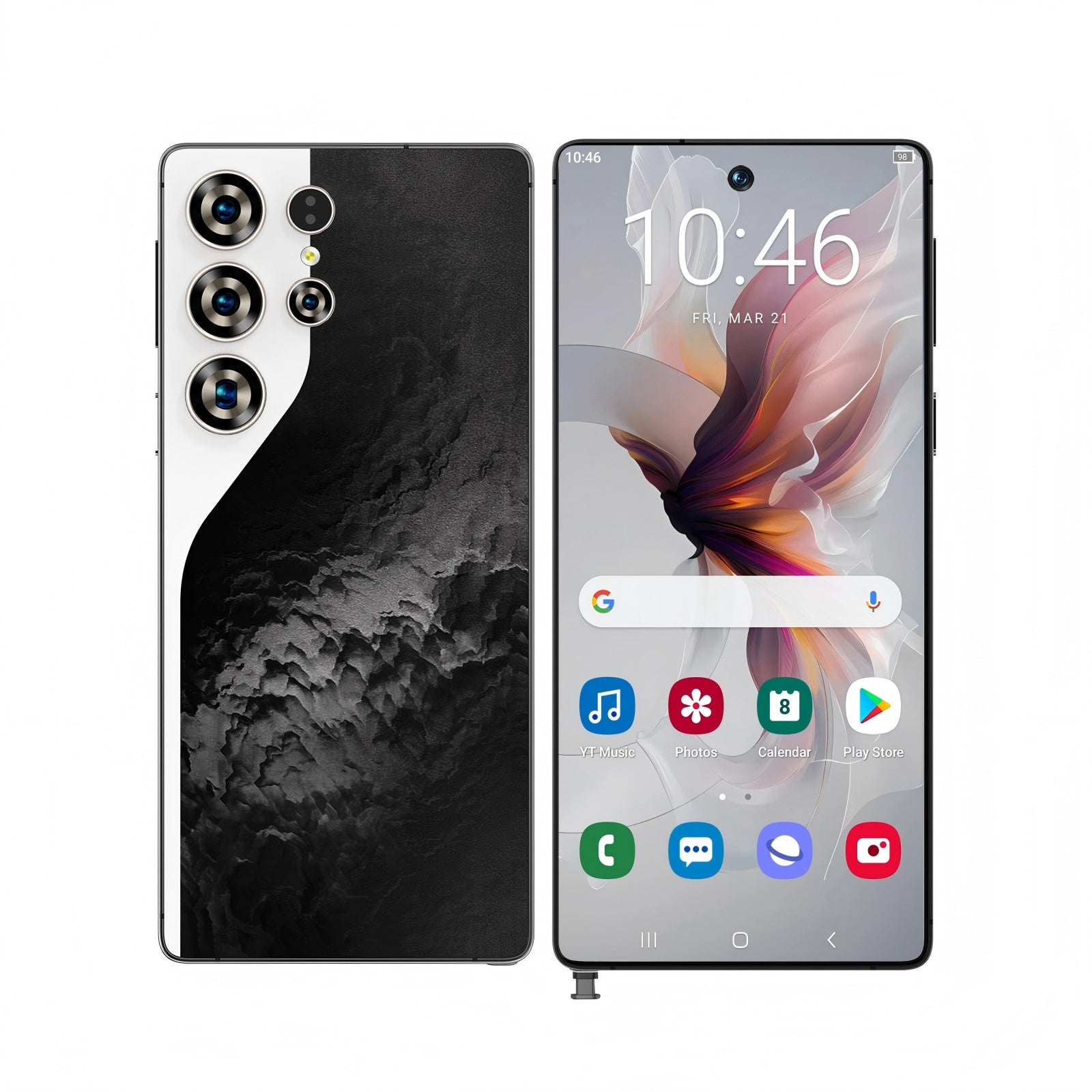 C26 Ultra 5G Unlocked Smartphone, 8GB RAM 256GB Storage Android 15 Cell Phone, 6