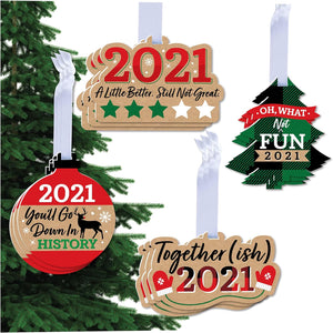 Together (Ish) 2021 - Funny Holiday Decorations - Christmas Tree