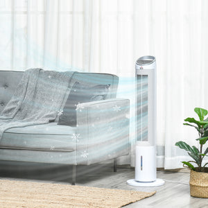 40" Portable Oscillating Air Cooler Fan For Home Office