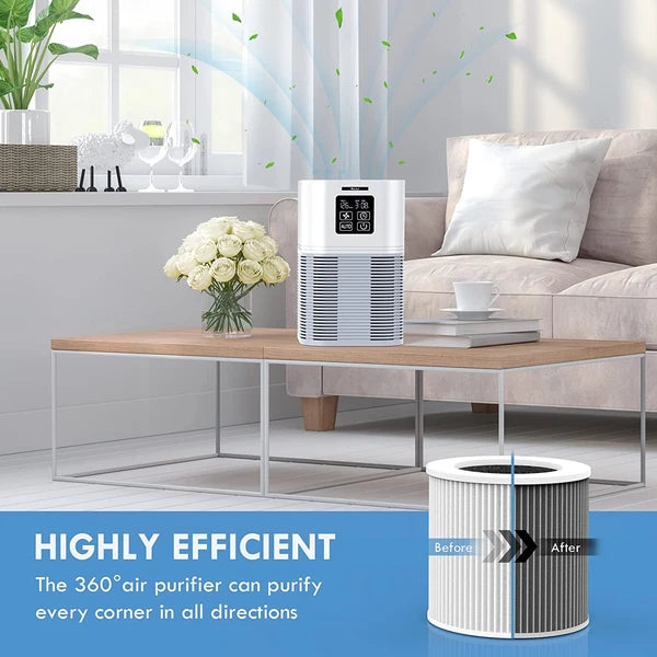 Air Purifier A1 Replacement Filter, H13 True HEPA Air Cleaner Filter - Shipped F