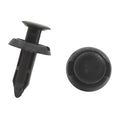 Piece Of 10 0 6mm Hole Dia Plastic Push In Clips Rivet Retainer Fastener Pin Aut