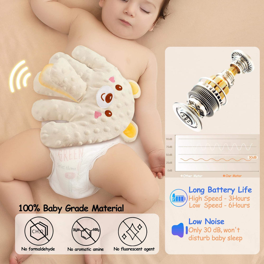 Electric Automatic Patting Device,Cute Baby Soothing Palm,Newborn Hand Gloves,El