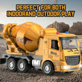 Remote Control Construction Play Set. This Rechargeable Concrete Mixer Truck Is 