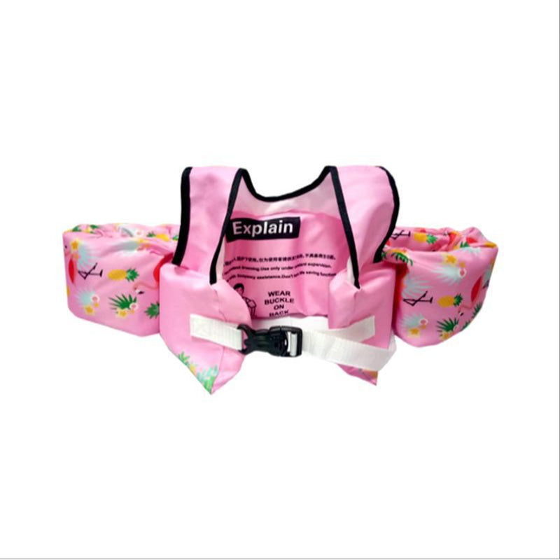 Flamingo Toddler Swim Vest, Kids Life Jacket Vest, Swim Aid Floats For Swimming 