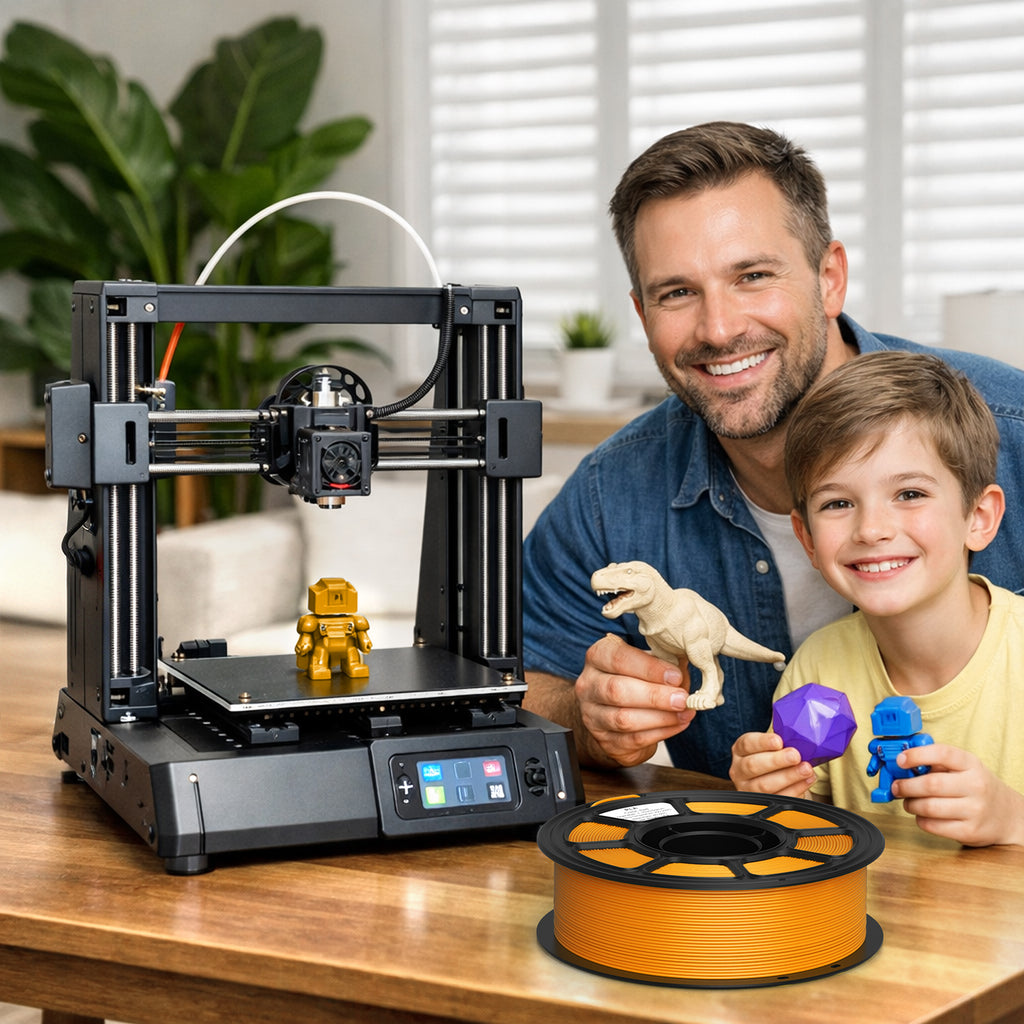Silk PLA Filament 1.75mm, 1.1kg Spool, Glossy Shiny Finish, Smooth Printing 3D P