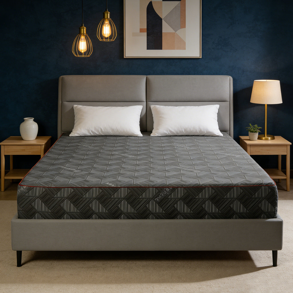 10 Inch Queen Size Mattress - Breathable & Sterilizing, High Rebound Foam For Cl