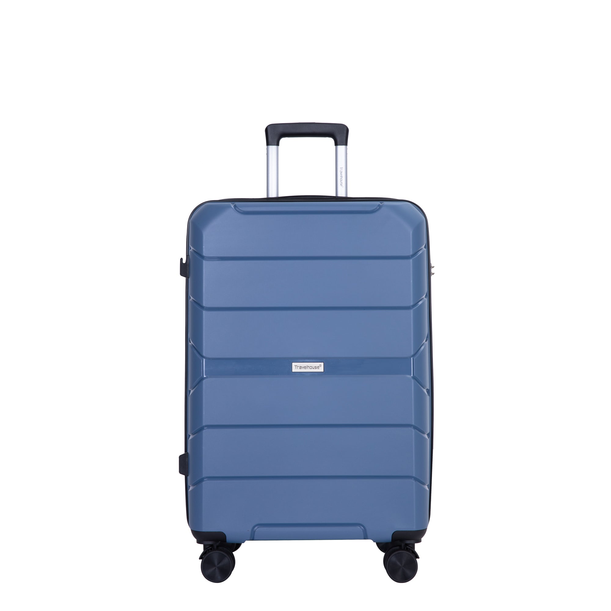Hardshell Suitcase Spinner Wheels PP Luggage Sets Lightweight Durable Suitcase W