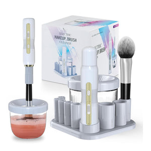 Electric Makeup Brush Scrubber,Multi Functional Automatic Cleaner,Quick Wash Quick Dry Makeup Brush Cleaner