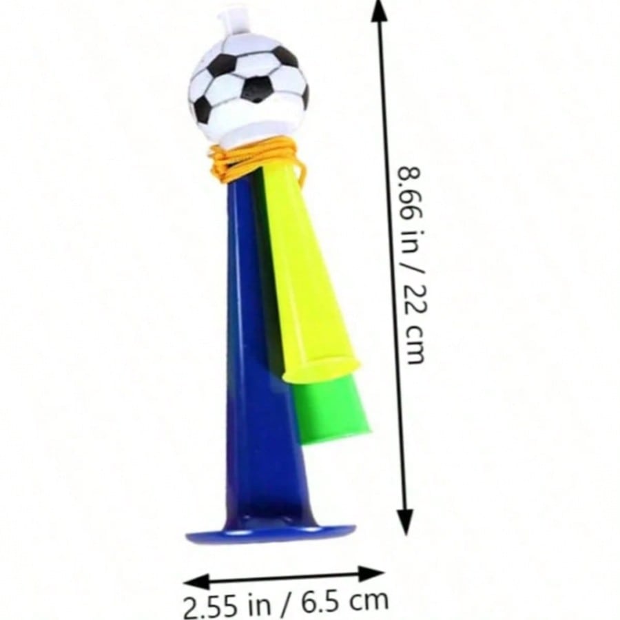 4pcs Football Cheering Horn,World Cup Supporter Horn, Match Day Accessory, Party