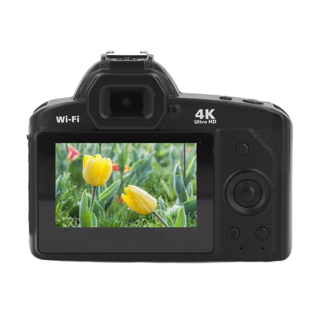 Digital Camera 3 Inch IPS Screen 4K 64MP 16x Digital Zoom Night Vision Wireless 