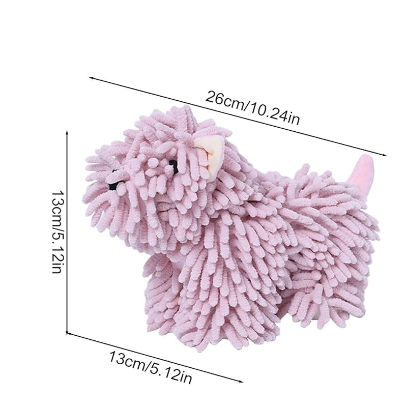 Cute Puppy Shaped Towel,Absorbent Kitchen Towel With Hanging Loop, Towels For Ho