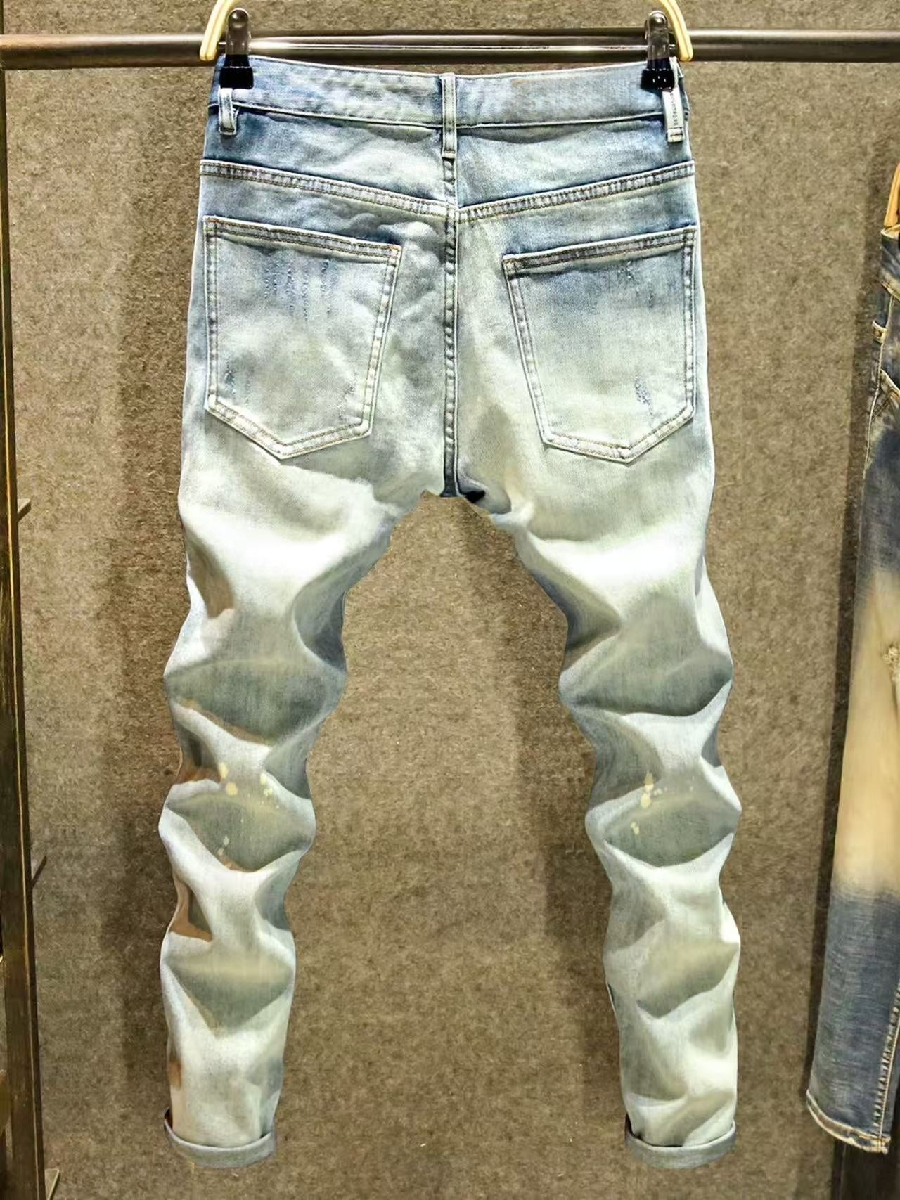 Shanxi Stretchy Slim Straight Pants