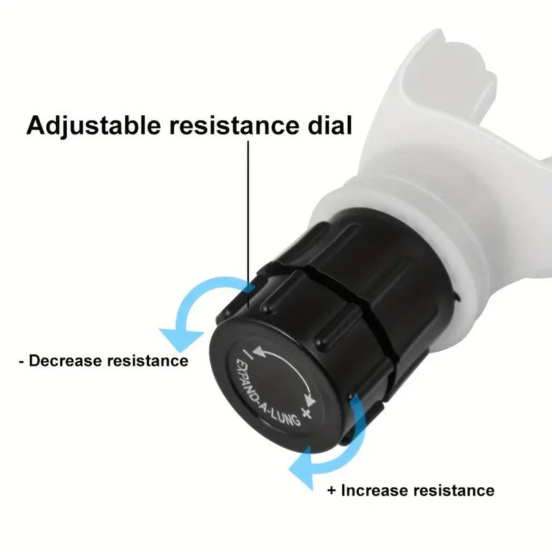 Breathing Exercise Device For Lungs, Breathing Exerciser Trainer, Deep Breathing
