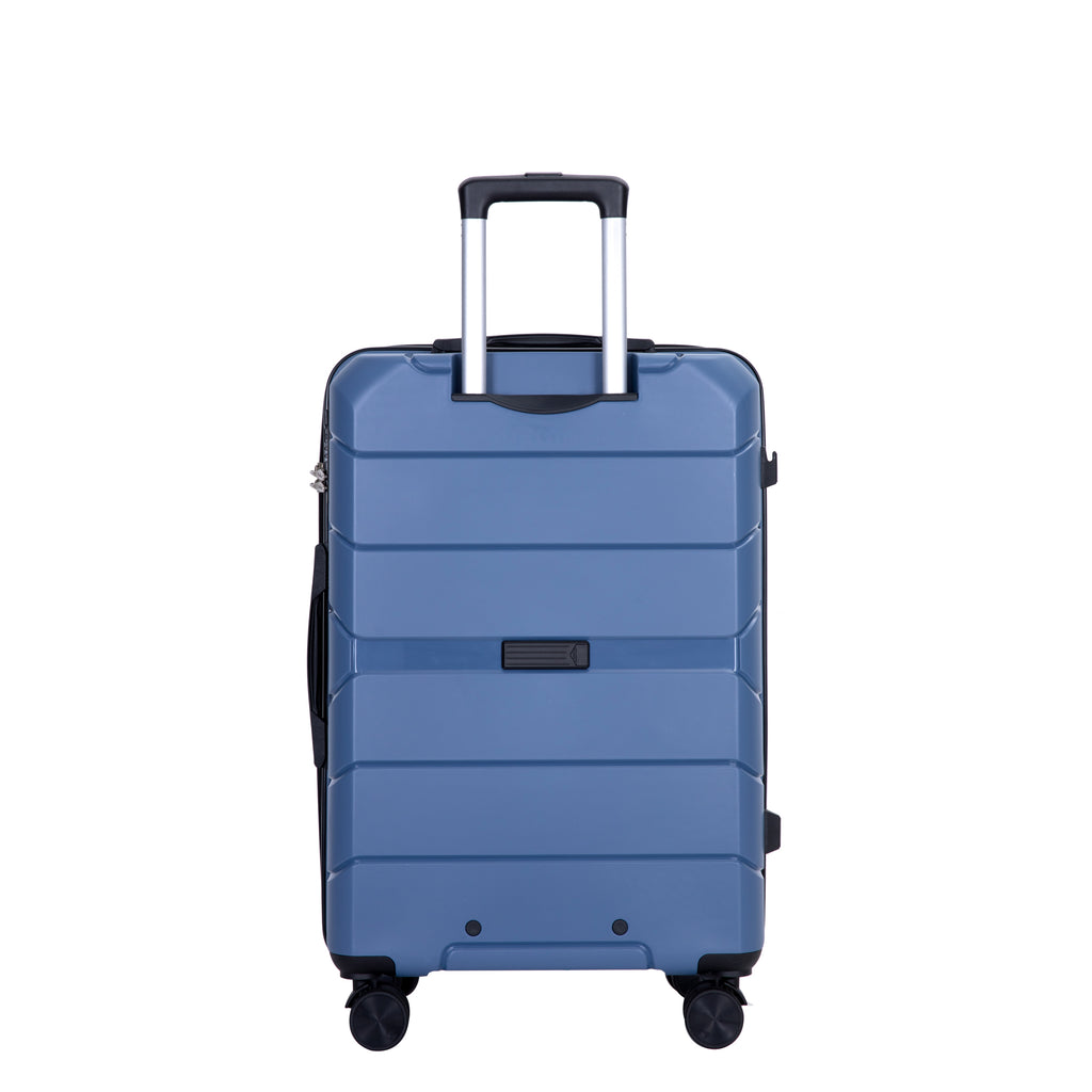 Hardshell Suitcase Spinner Wheels PP Luggage Sets Lightweight Durable Suitcase W