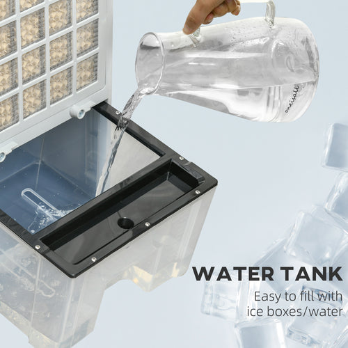 32" Evaporative Air Cooler With 3.2 Gal Water Tank, 60° Oscillating, 3-In-1 Ice 