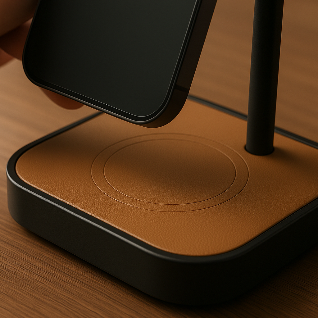 Charge One magnetic detail close-up