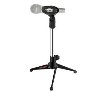 5Core Desktop Mic Stand Tripod Universal Desk Microphone Holde...