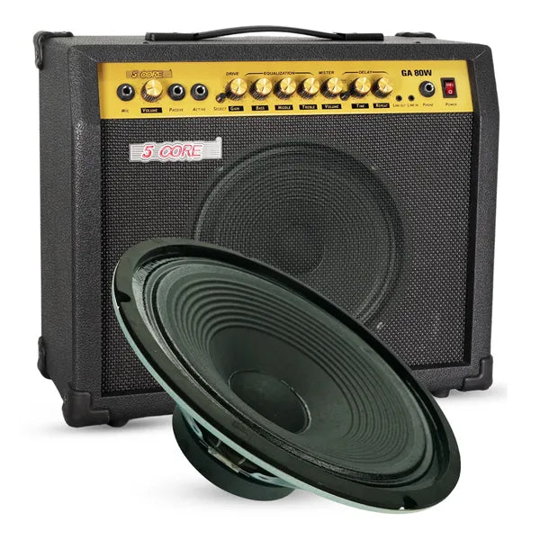 5Core 12" Guitar Speaker 300W 8Ohm/16Ohm 40Oz Magnet 2" VC Amplifier Cabinet Dri