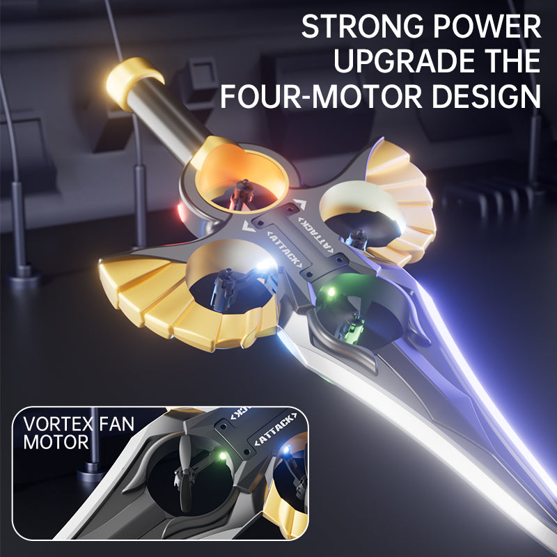 Flying Sword - Gold - Single Battery,The Default Shipping Color Is Gold.