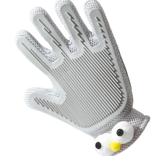 2-in-1 Pet Grooming Gloves & Brushes For Cats And Dogs High-Efficiency Hair Remo