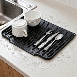 Non Slip Large Silicone Dish Draining Mat