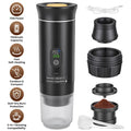 3-in-1 Portable Espresso Machine Cordless Self-Heating Coffee Maker With 7500mAh