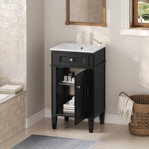 18-inch Bathroom Vanity With Ceramic Sink