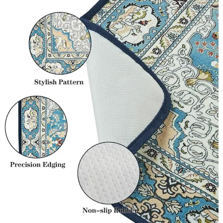 Qeils Washable Pee Pads For Dogs, 2 Pack Reusable Puppy Pads 36x41  Super Absorb