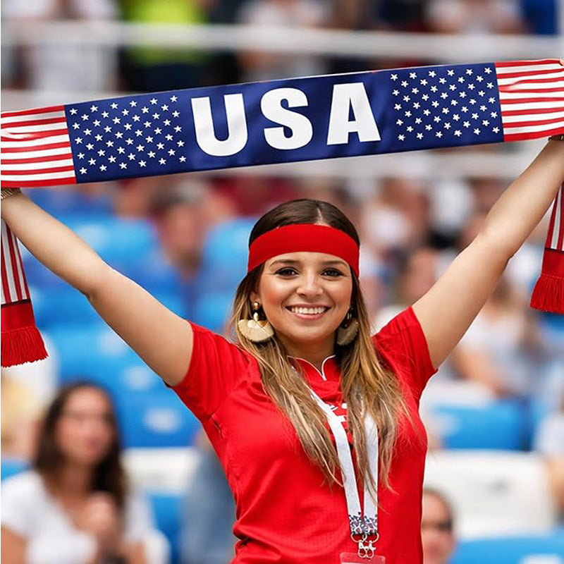 6pcs Set The 2026 American Celebration,USA World Cup Fan Kit,Complete Soccer Che
