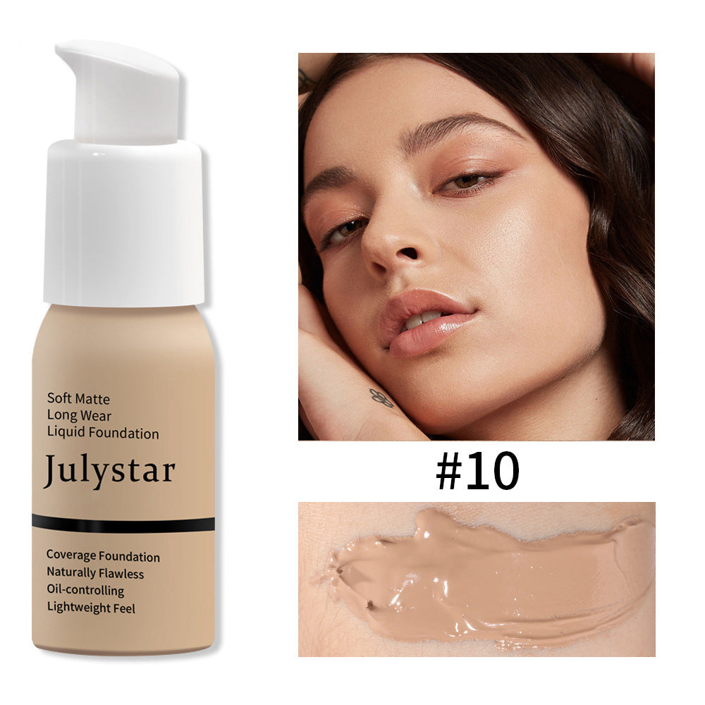 Oil Control Foundation Cream Full Coverage Concealer Long Lasting Waterproof Mat