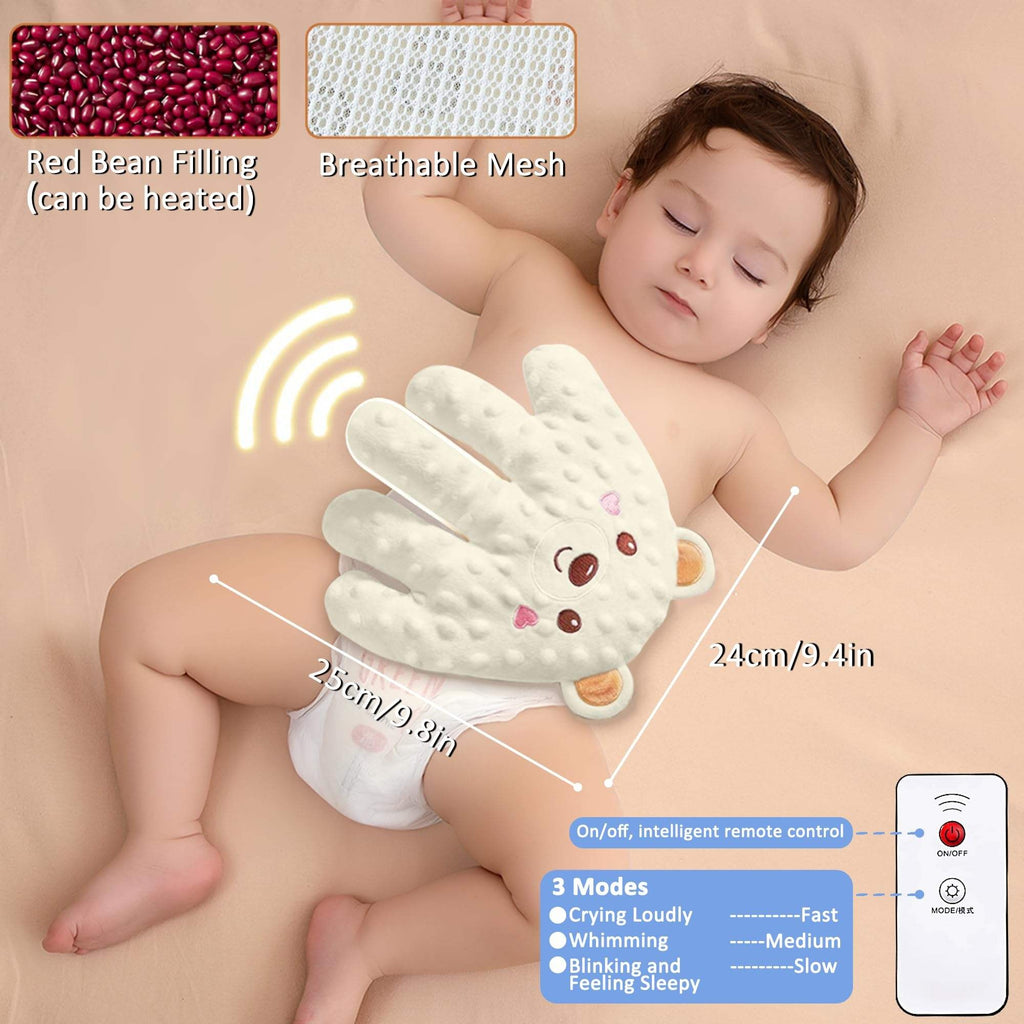 Electric Automatic Patting Device,Cute Baby Soothing Palm,Newborn Hand Gloves,El