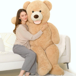 51 Inch Smile Giant Teddy Bear, Large Stuffed Bears