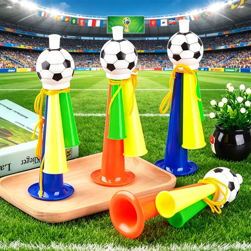 4pcs Football Cheering Horn,World Cup Supporter Horn, Match Day Accessory, Party