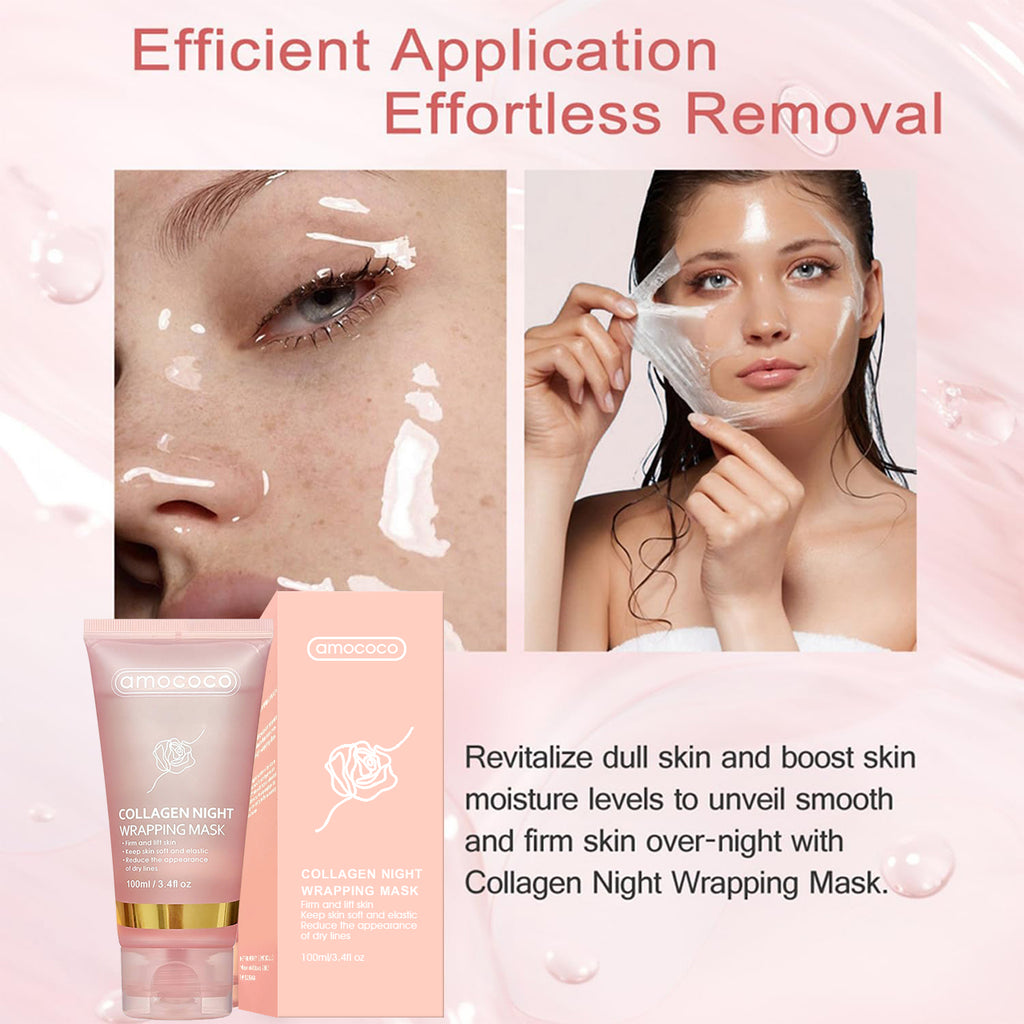 Only Supports Self Pickup With Waybill Collagen Night Wrapping Mask Firm & Lift 