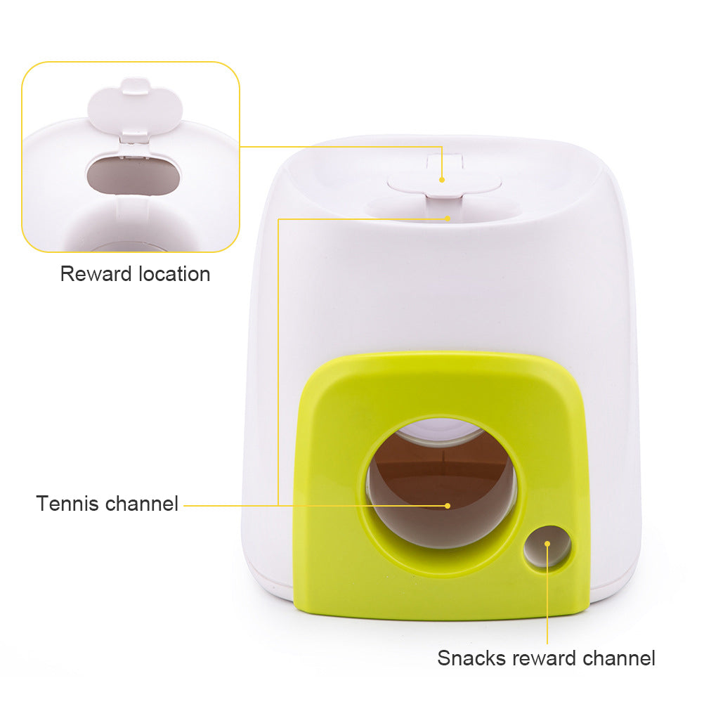 Dog Food Reward Machine Smart Feeder Dog Ball Rolling Machine Toy Interactive Pe