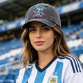 2pcs Mermaid Hair Baseball Cap For Women Men, Cute Cow Baseball Hat Vintage Wash