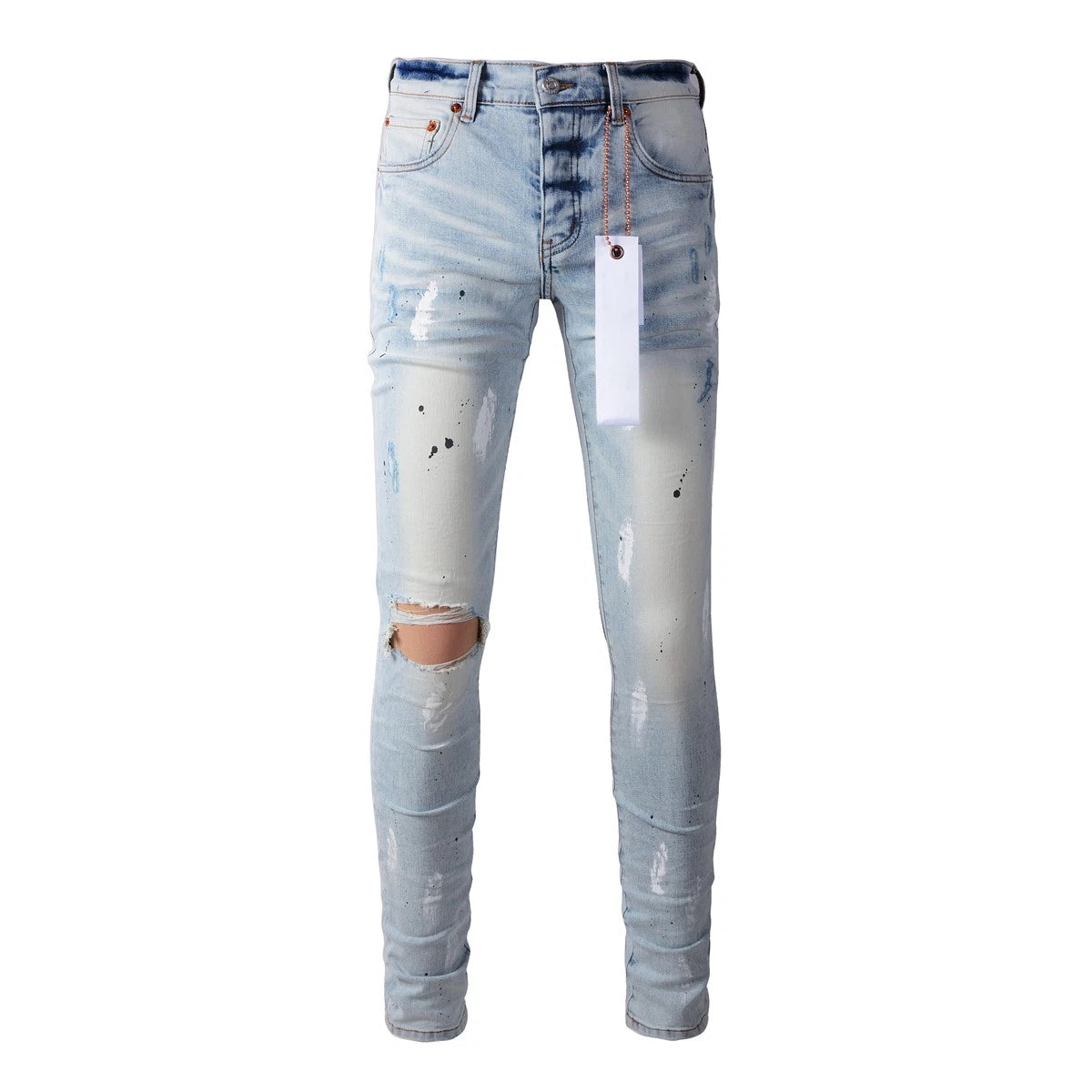 Shanxi Stretchy Slim Straight Pants