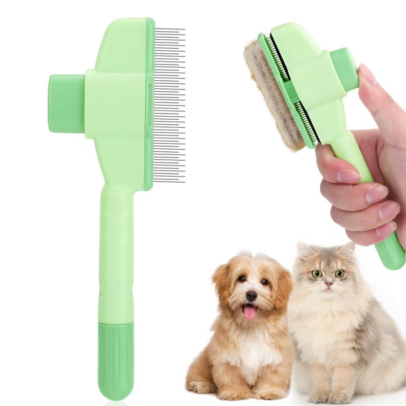 Cat And Dog Comb, Knot Remover, Hair Removal Tool, Pet Self-cleaning Comb, For L