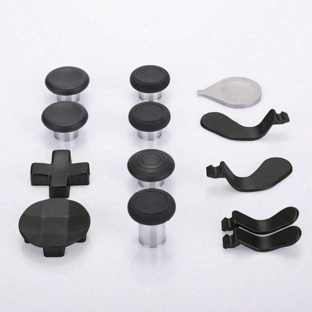 Elite 13 In 1 Metal Thumb Sticks Series, 2 Controller Accessory Sets, Gaming Acc