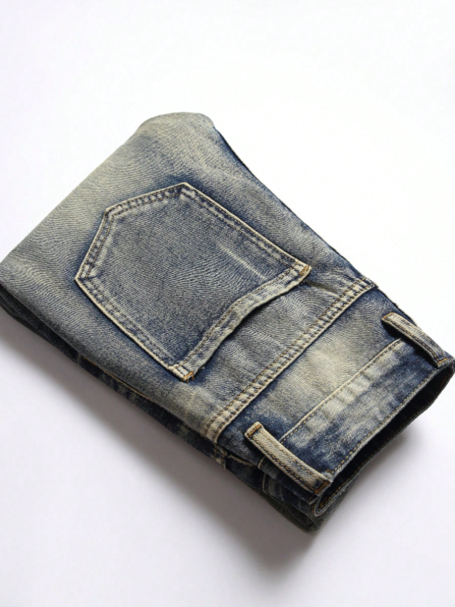 Slim-fit Stretch Straight-leg Pants