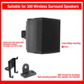 Speaker Wall Mount Bracket Metal Wall Fixed Stand Set For 300 Wireless Surround 